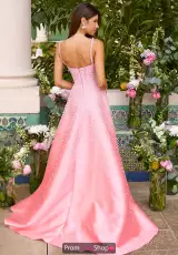Coral Pink/White