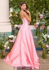 Coral Pink/White