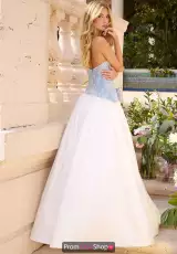 Denim Blue/White