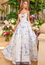 White/Blue