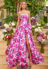 White/Hot Pink