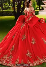 Deep Red Gold