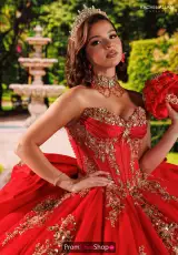 Deep Red Gold