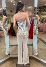 Ivory/Pink/Yellow/Green