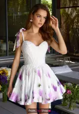White/Lilac