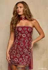 Burgundy/Blush/Gold