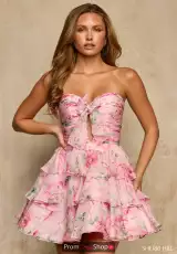 Pink/Green Print