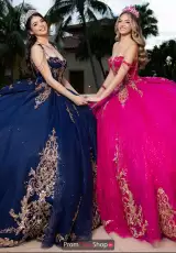 Navy/Gold and Fuchsia/Gold