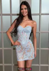 Light Blue/Nude