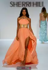 Coral/Gold