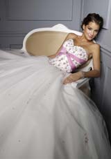 2012 Vizcaya Quinceanera Dresses 86087.  Available in White/Cornflower