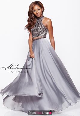 Silver Dresses at Prom Dress Shop