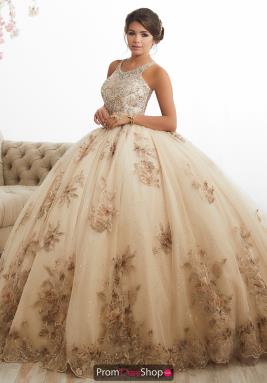 white and rose gold quinceanera dresses