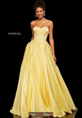 Strapless Ball Gown Prom Dress