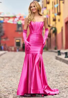 Shop Pink Prom Dresses and Gowns | Terry Costa