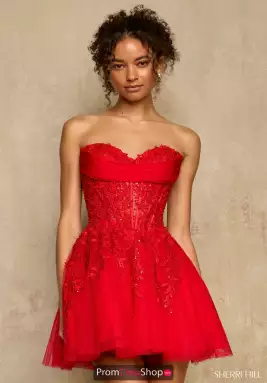 Sherri Hill Short Dress 58116