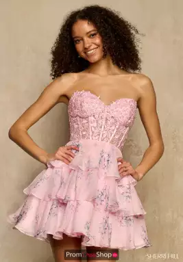 Sherri Hill Short Dress 58058