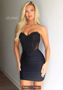 La Femme Short Dress 33317