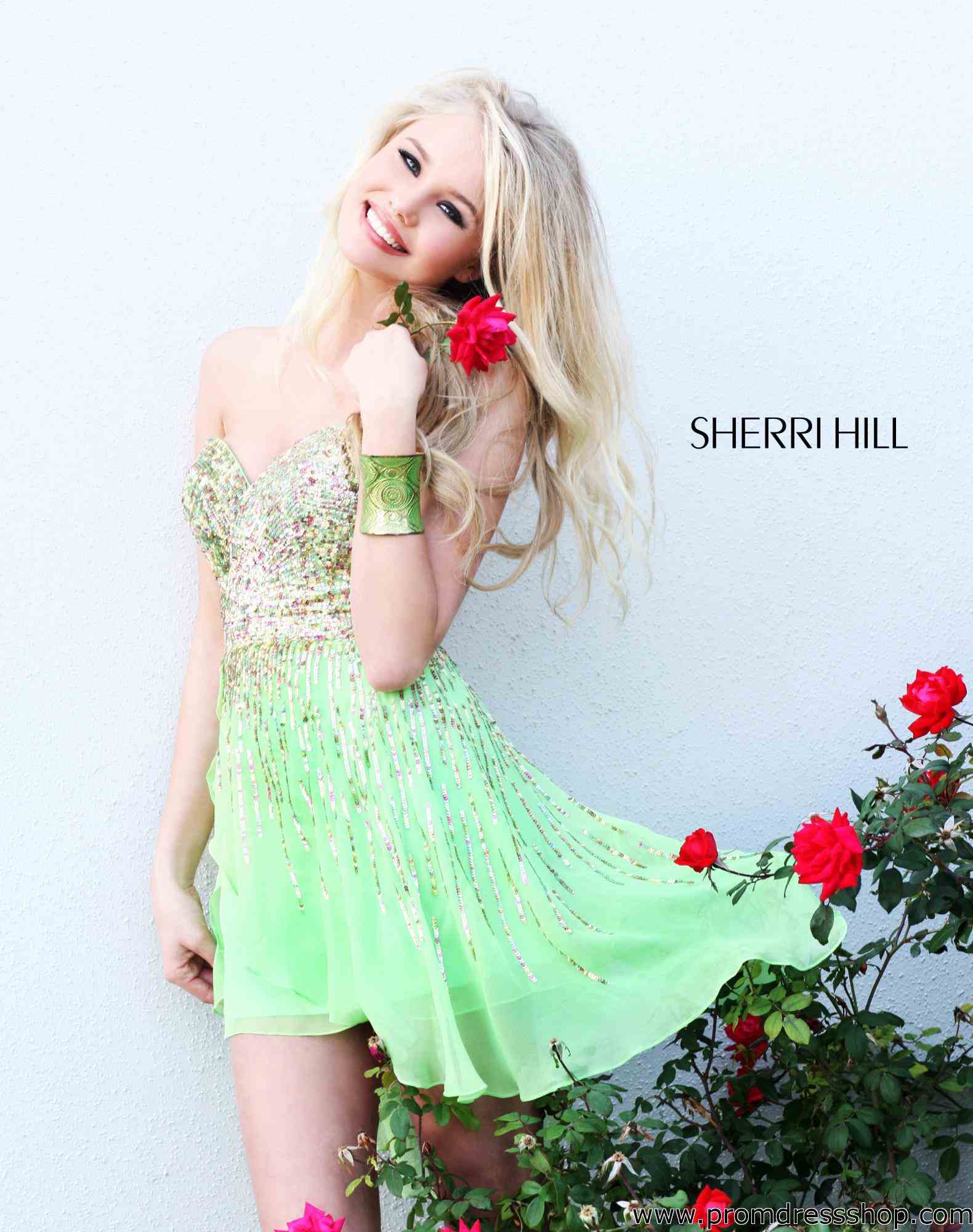 sherri hill green